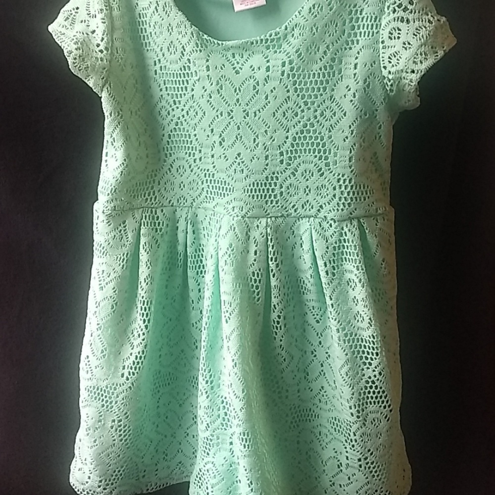 5t Little Miss Attitude Mimt lace dress